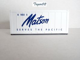 H0. Container 20` Matson